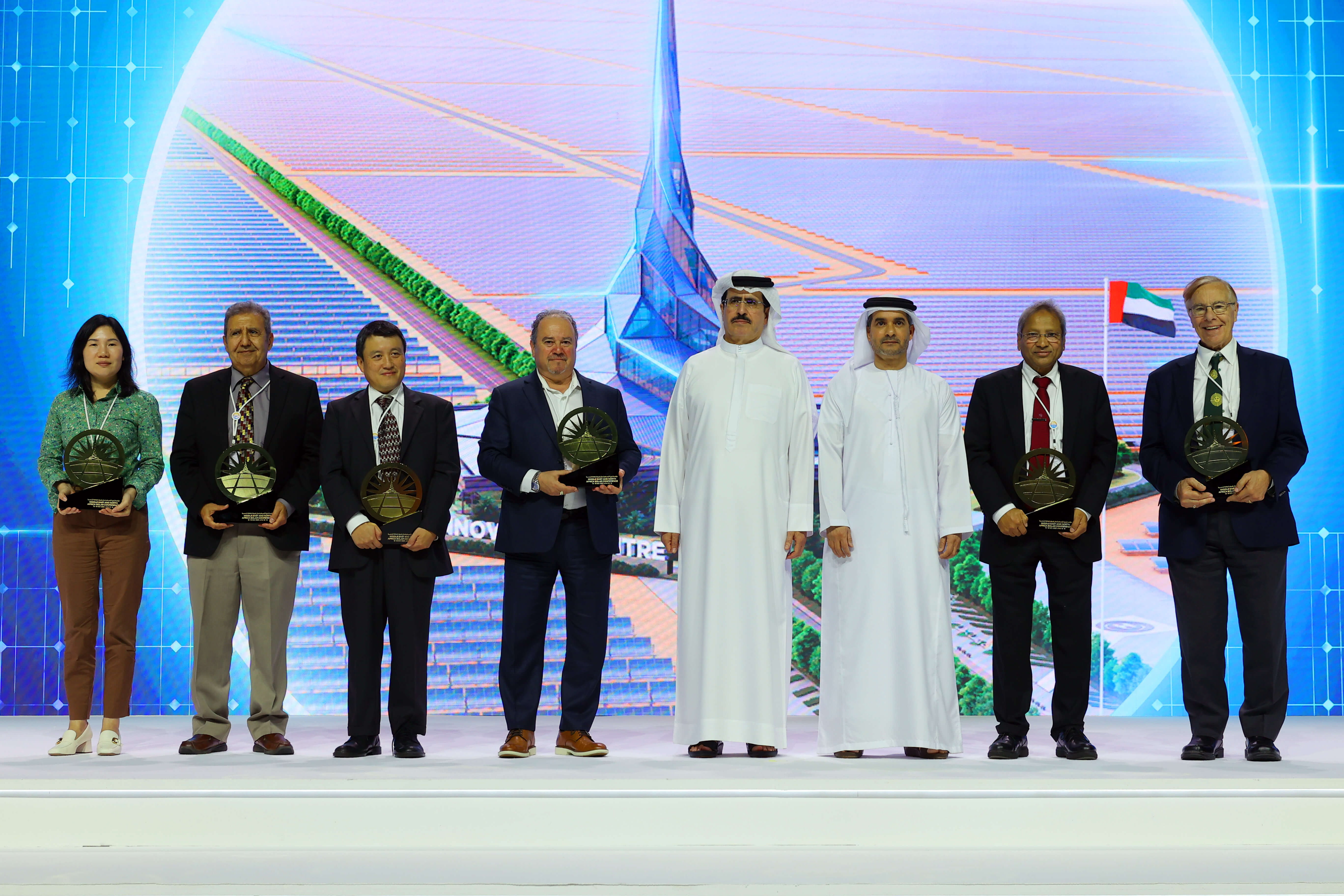 The first MENA Solar Conference honours the most prominent participating speakers and researchers